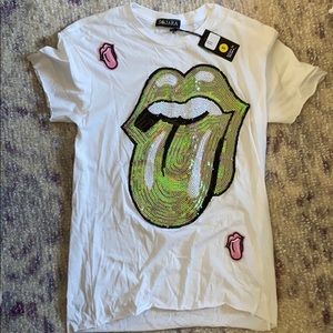 Brand New With Tags Sojara Rolling Stones shirt